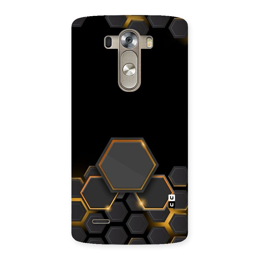 Black Gold Hexa Back Case for LG G3