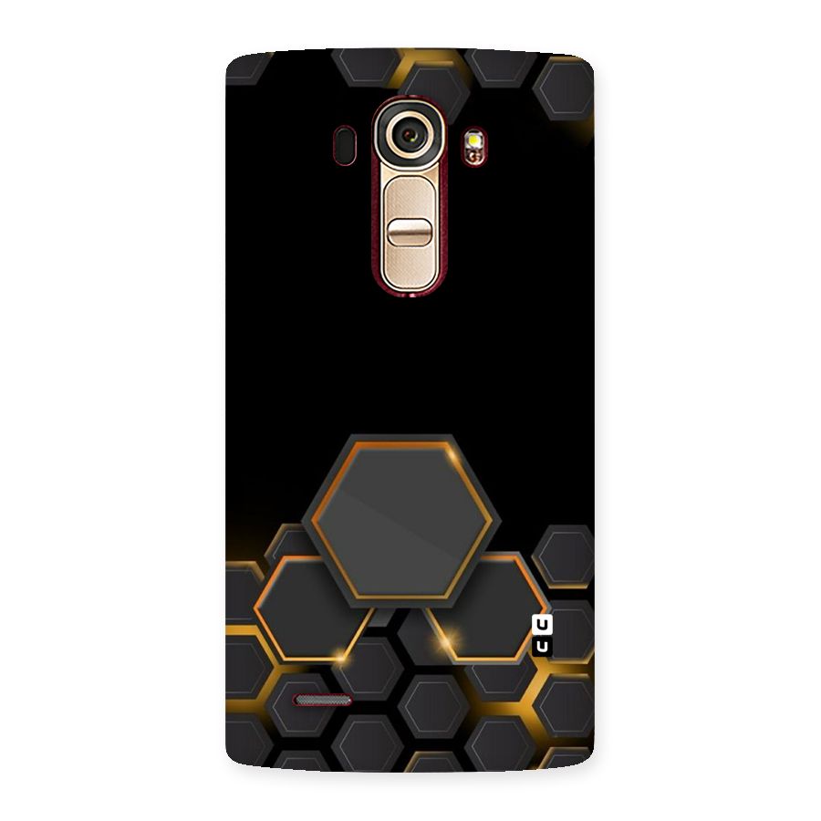 Black Gold Hexa Back Case for LG G4