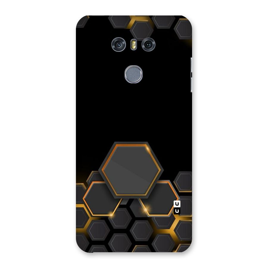 Black Gold Hexa Back Case for LG G6