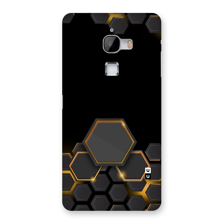 Black Gold Hexa Back Case for LeTv Le Max