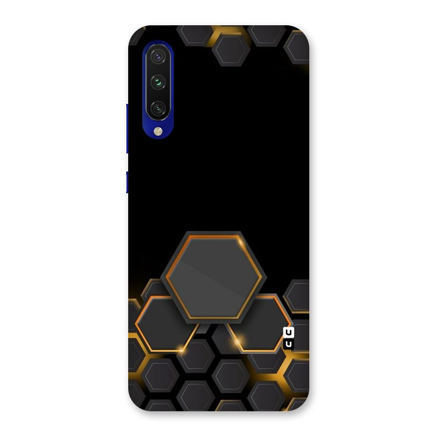 Black Gold Hexa Back Case for Mi A3