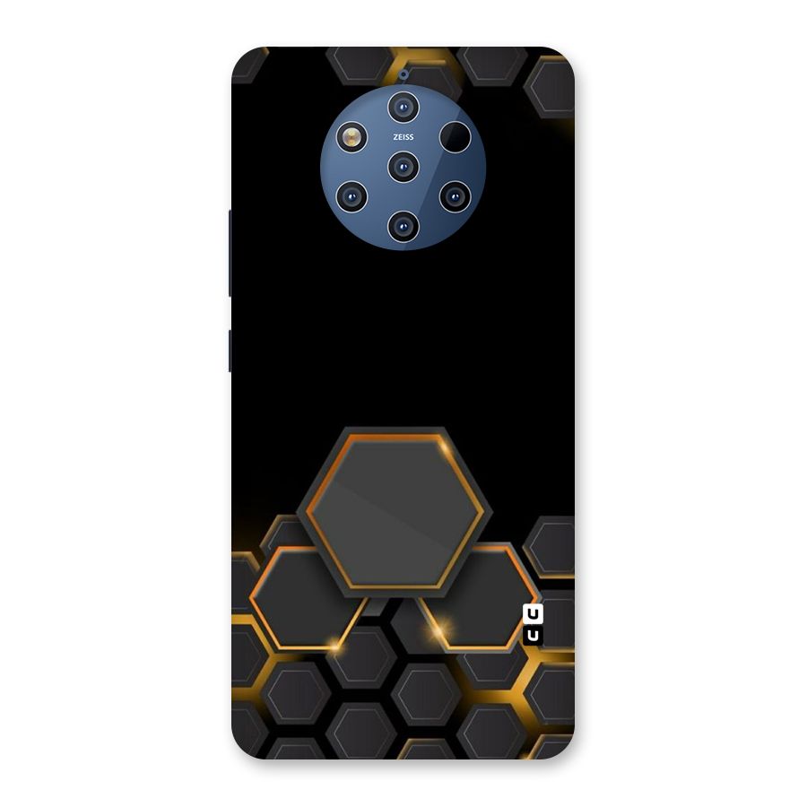 Black Gold Hexa Back Case for Nokia 9 PureView