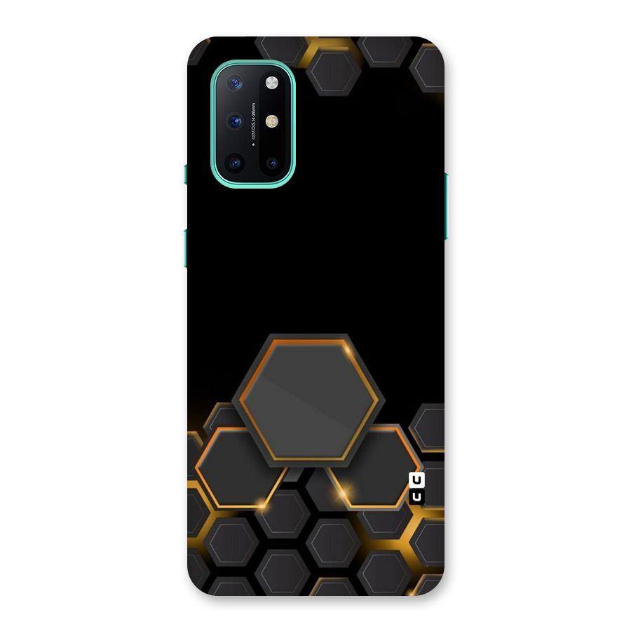 Black Gold Hexa Back Case for OnePlus 8T