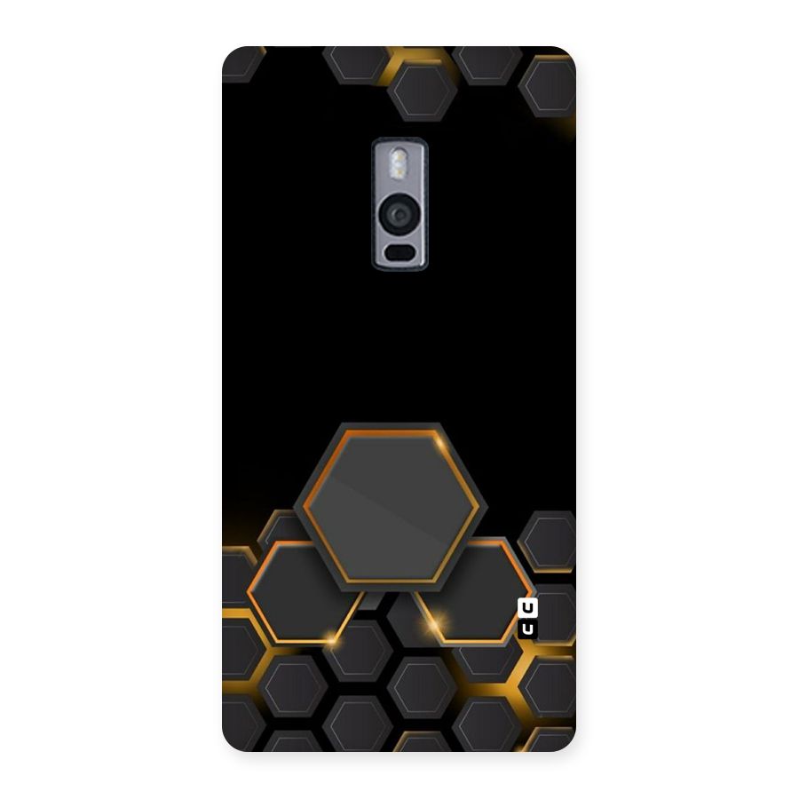 Black Gold Hexa Back Case for OnePlus Two