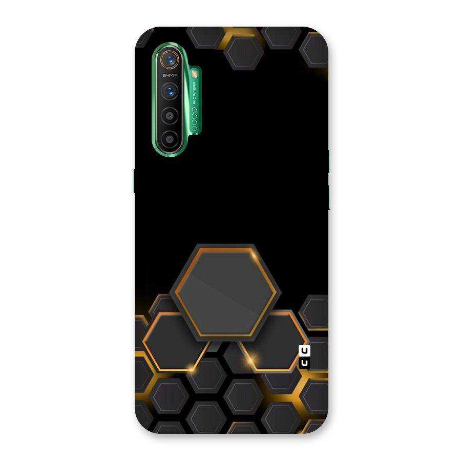 Black Gold Hexa Back Case for Realme X2