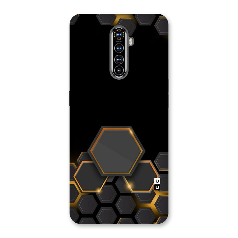 Black Gold Hexa Back Case for Realme X2 Pro