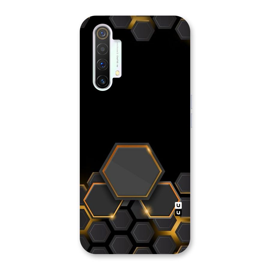 Black Gold Hexa Back Case for Realme X3