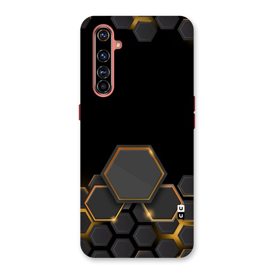 Black Gold Hexa Back Case for Realme X50 Pro