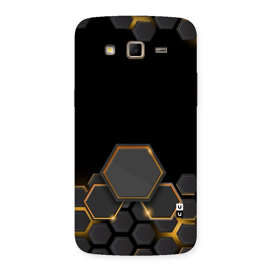Black Gold Hexa Back Case for Samsung Galaxy Grand 2