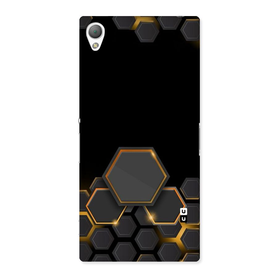 Black Gold Hexa Back Case for Sony Xperia Z3