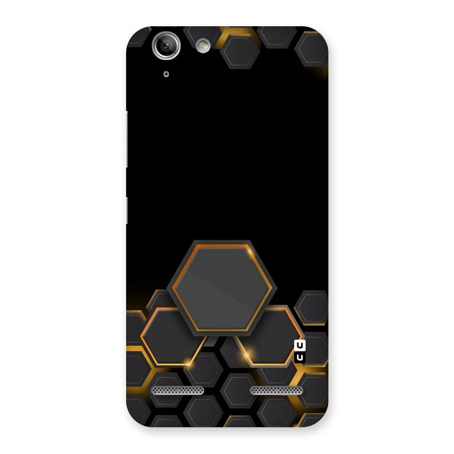 Black Gold Hexa Back Case for Vibe K5