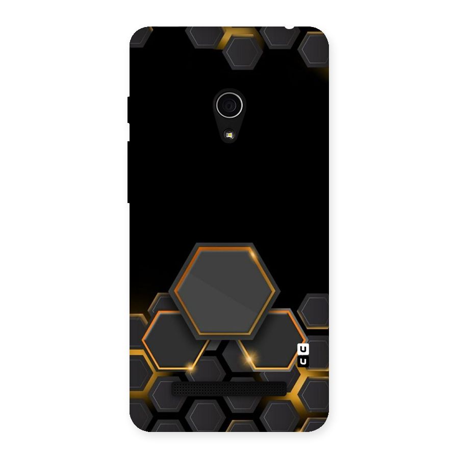Black Gold Hexa Back Case for Zenfone 5
