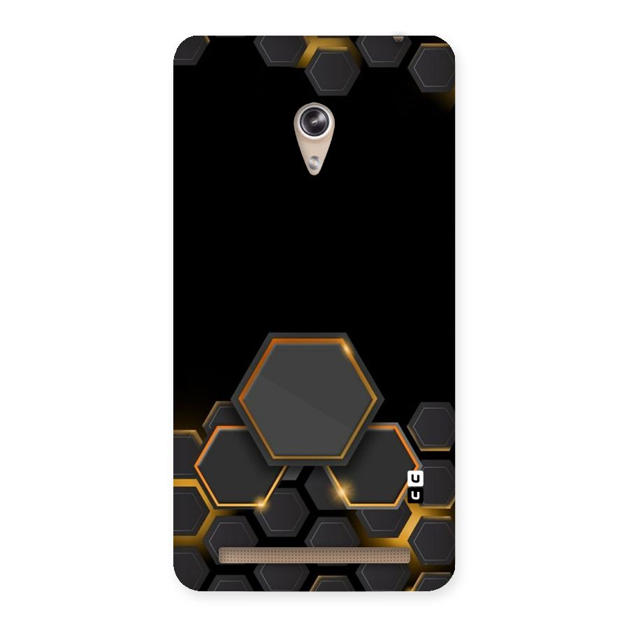 Black Gold Hexa Back Case for Zenfone 6