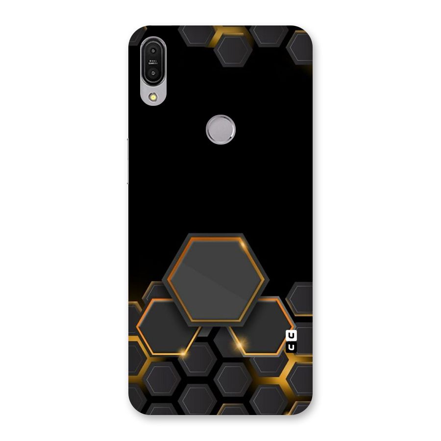 Black Gold Hexa Back Case for Zenfone Max Pro M1