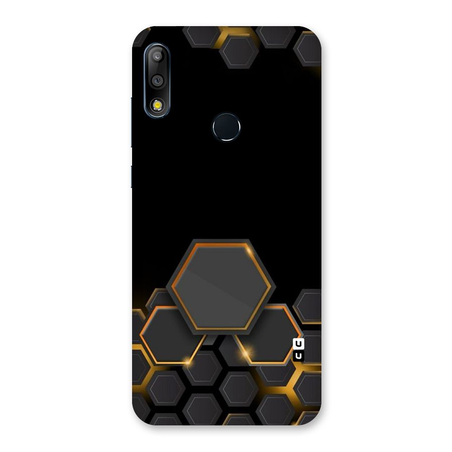 Black Gold Hexa Back Case for Zenfone Max Pro M2
