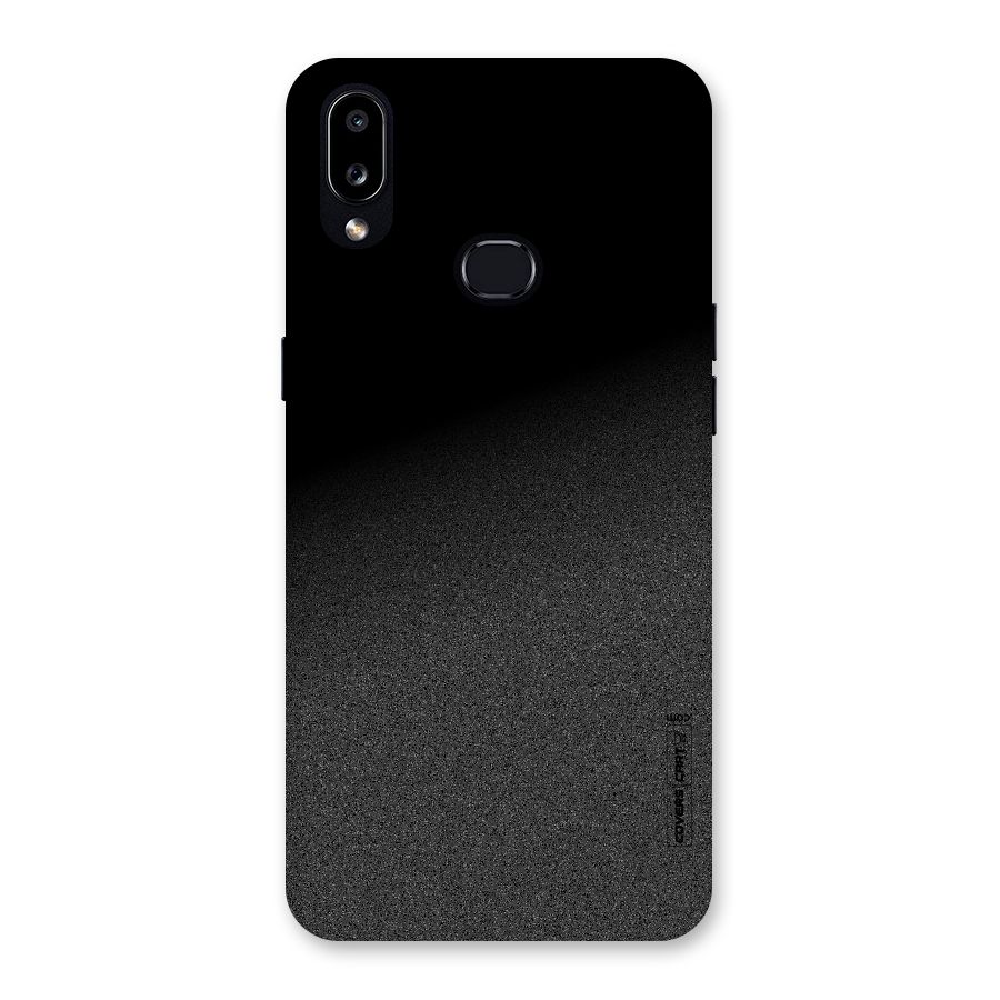Black Grey Noise Fusion Back Case for Galaxy A10s