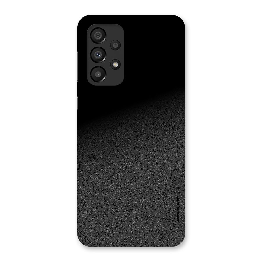 Black Grey Noise Fusion Back Case for Galaxy A33 5G
