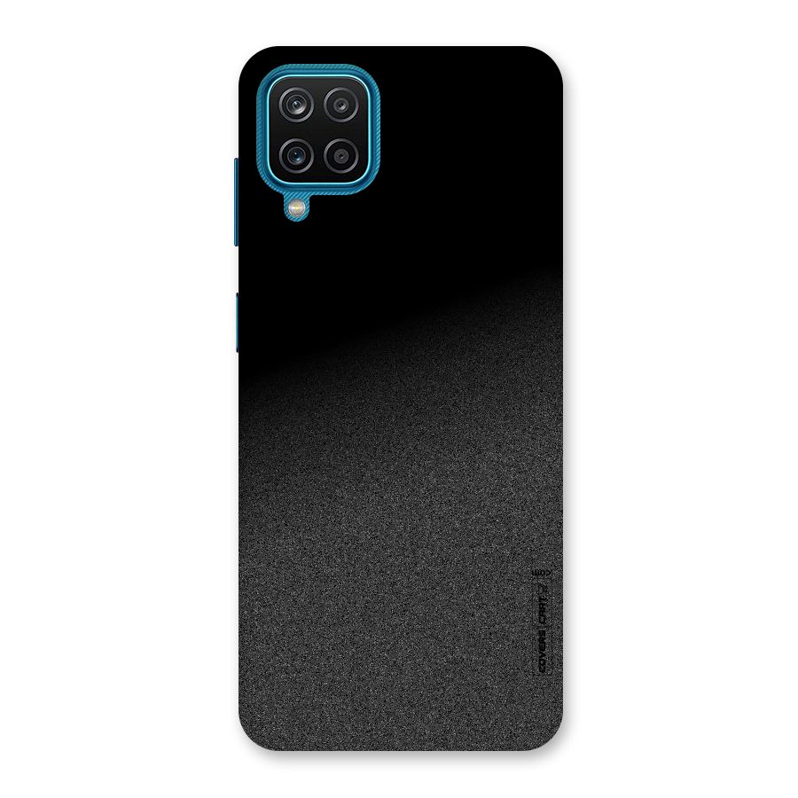 Black Grey Noise Fusion Back Case for Galaxy F12