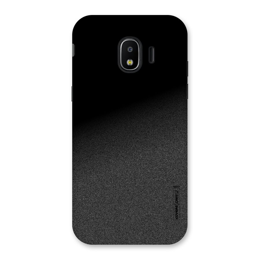 Black Grey Noise Fusion Back Case for Galaxy J2 Pro 2018