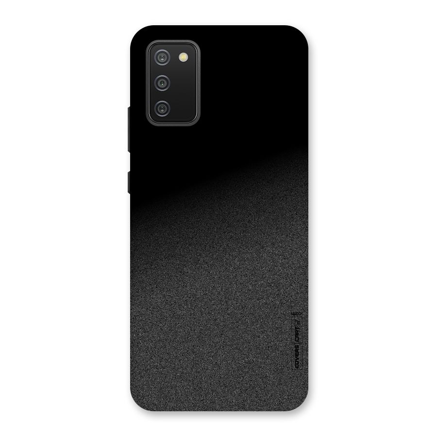Black Grey Noise Fusion Back Case for Galaxy M02s