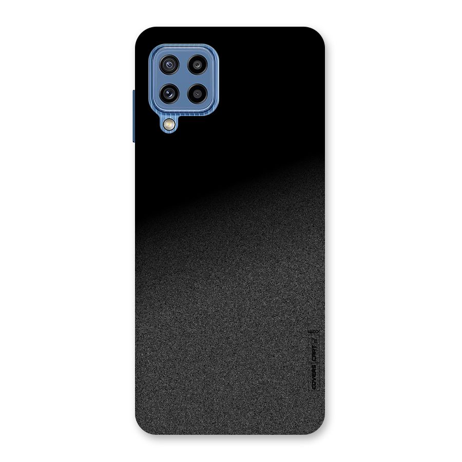 Black Grey Noise Fusion Back Case for Galaxy M32