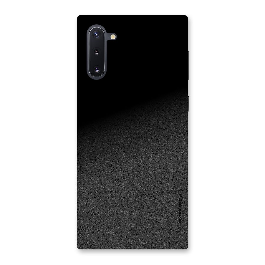Black Grey Noise Fusion Back Case for Galaxy Note 10