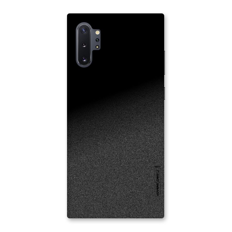 Black Grey Noise Fusion Back Case for Galaxy Note 10 Plus