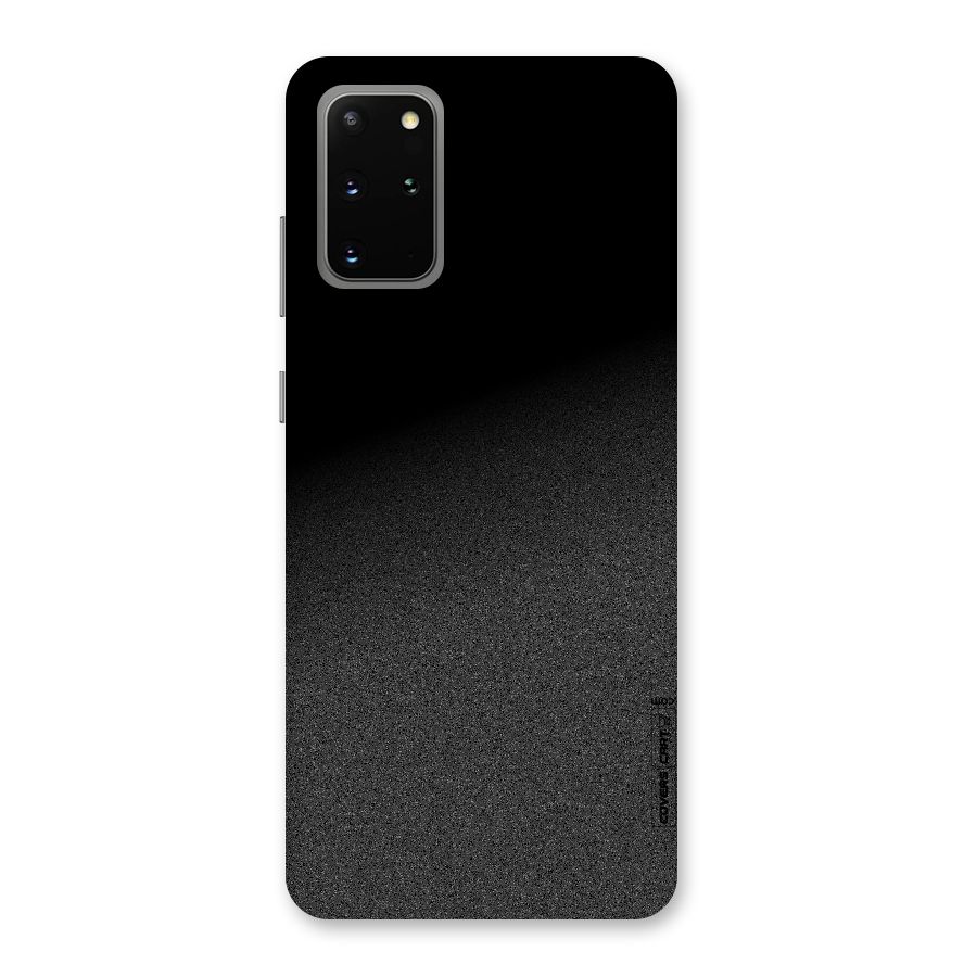 Black Grey Noise Fusion Back Case for Galaxy S20 Plus