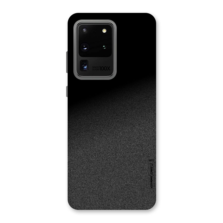 Black Grey Noise Fusion Back Case for Galaxy S20 Ultra