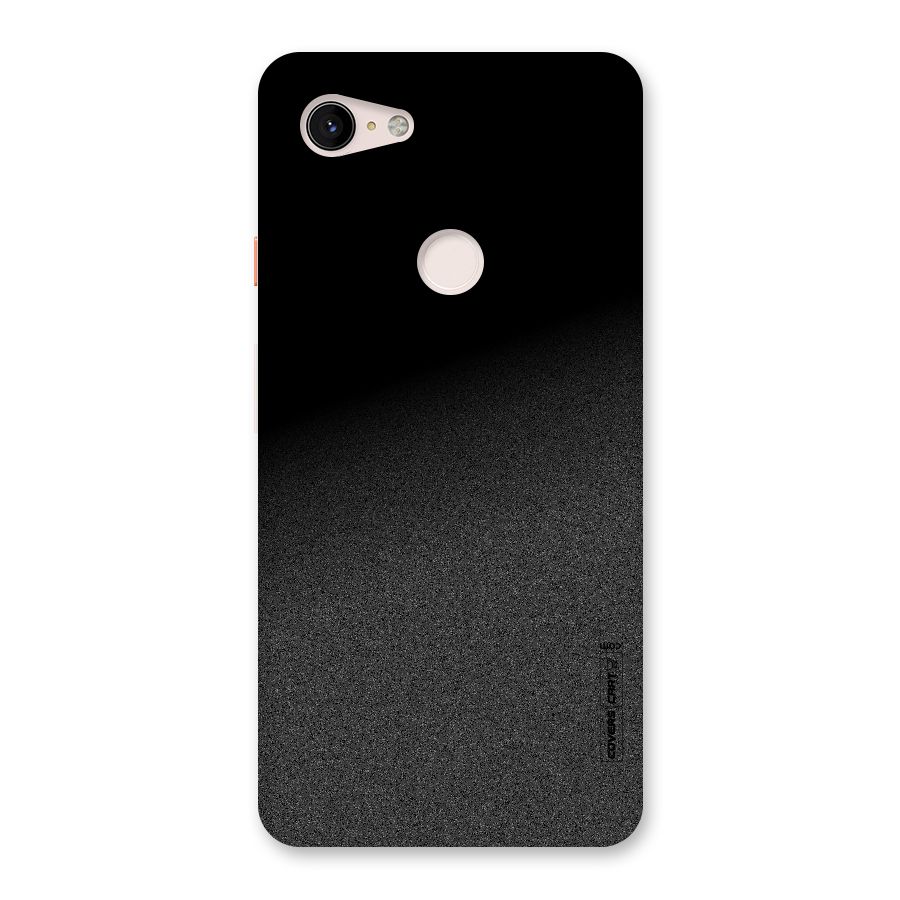 Black Grey Noise Fusion Back Case for Google Pixel 3 XL