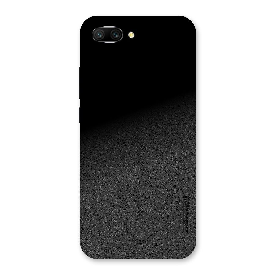Black Grey Noise Fusion Back Case for Honor 10