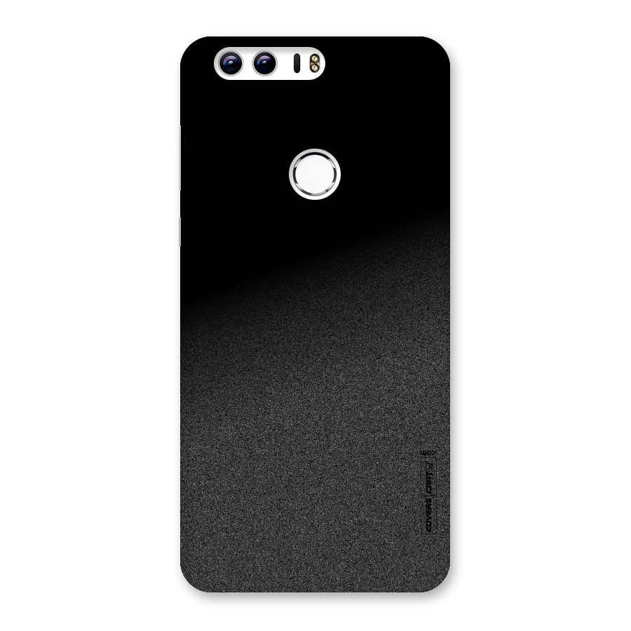 Black Grey Noise Fusion Back Case for Honor 8