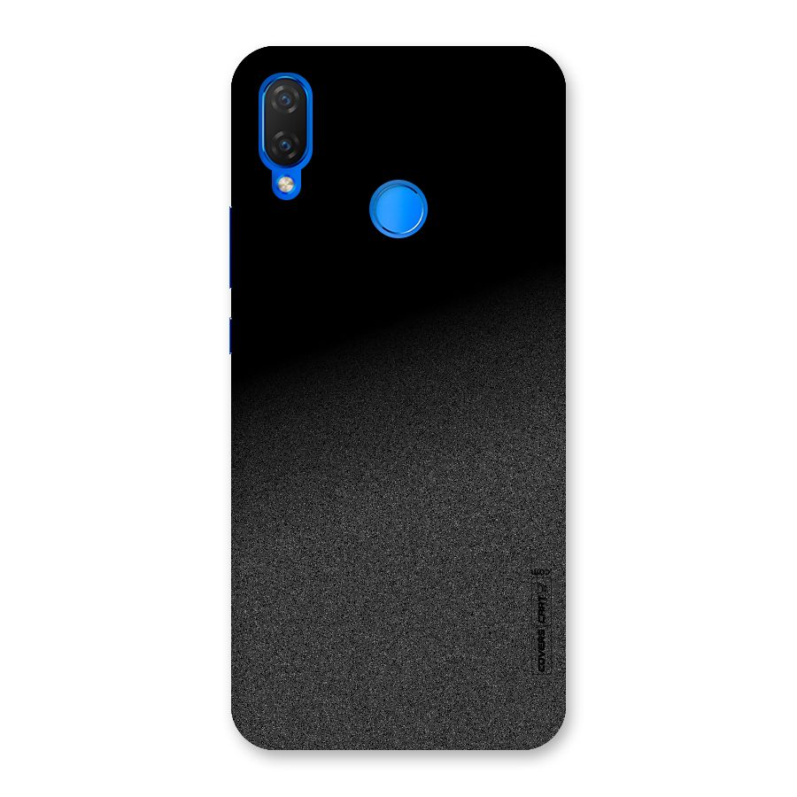 Black Grey Noise Fusion Back Case for Huawei Nova 3i