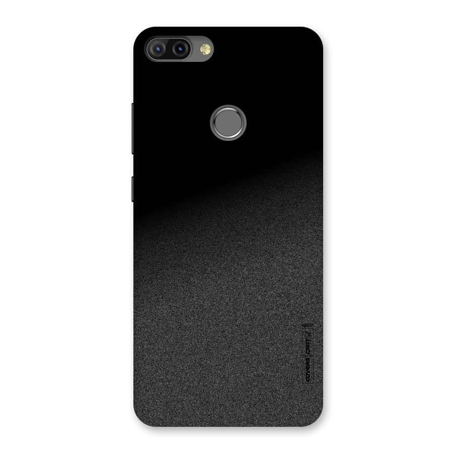 Black Grey Noise Fusion Back Case for Infinix Hot 6 Pro