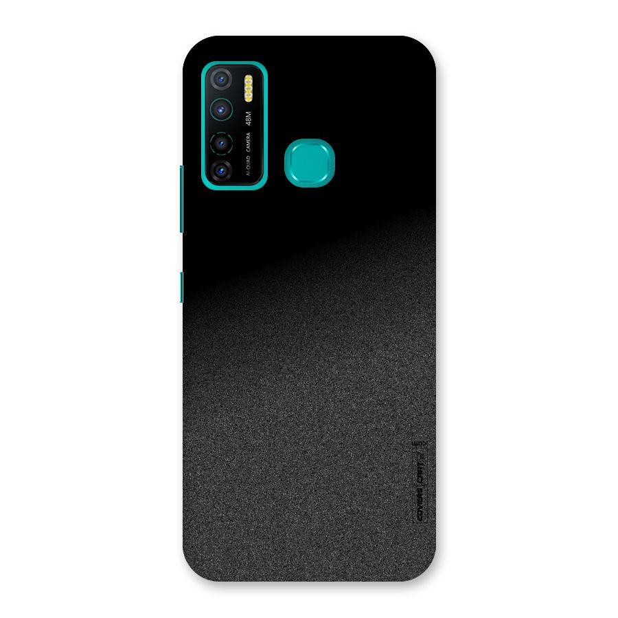 Black Grey Noise Fusion Back Case for Infinix Hot 9 Pro