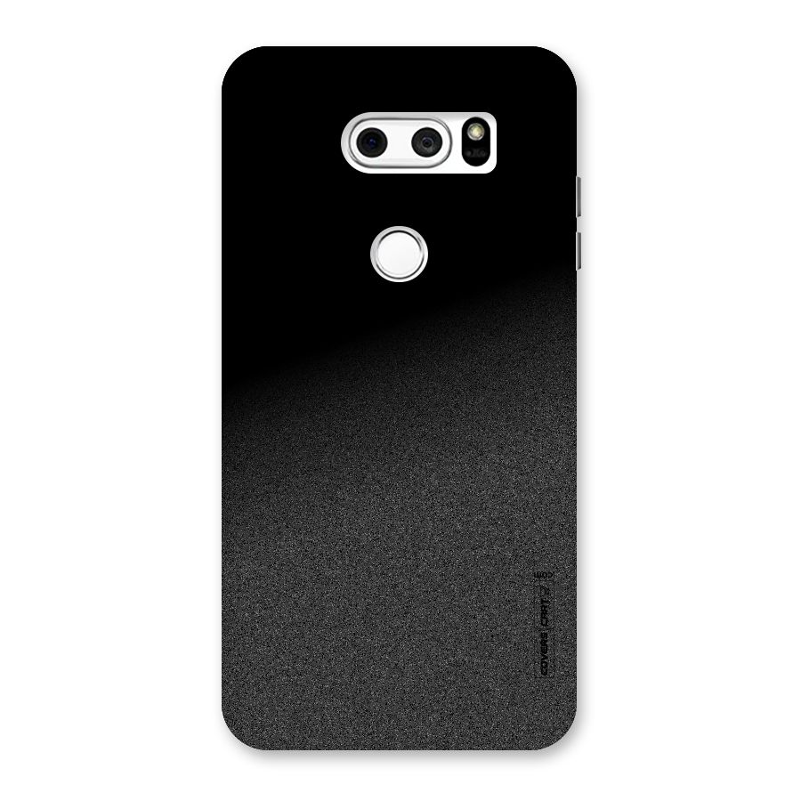 Black Grey Noise Fusion Back Case for LG V30