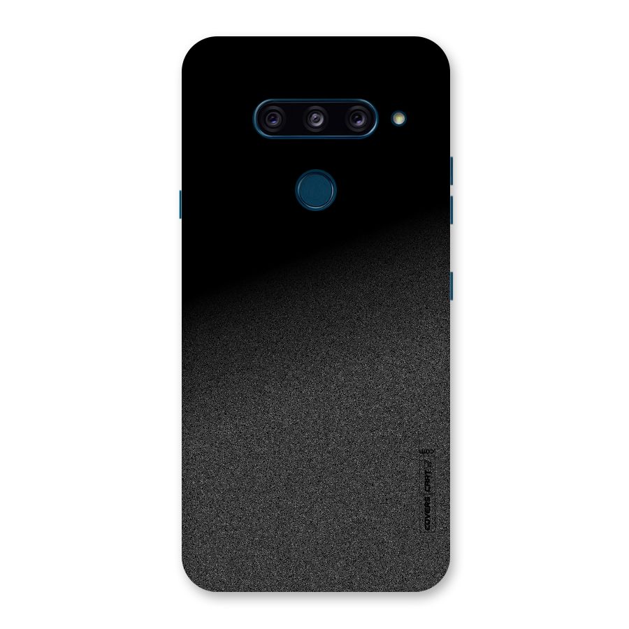 Black Grey Noise Fusion Back Case for LG  V40 ThinQ