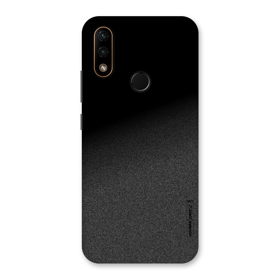 Black Grey Noise Fusion Back Case for Lenovo A6 Note