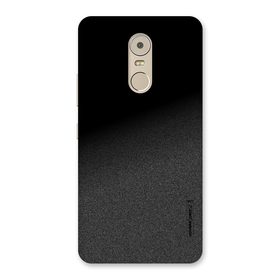 Black Grey Noise Fusion Back Case for Lenovo K6 Note