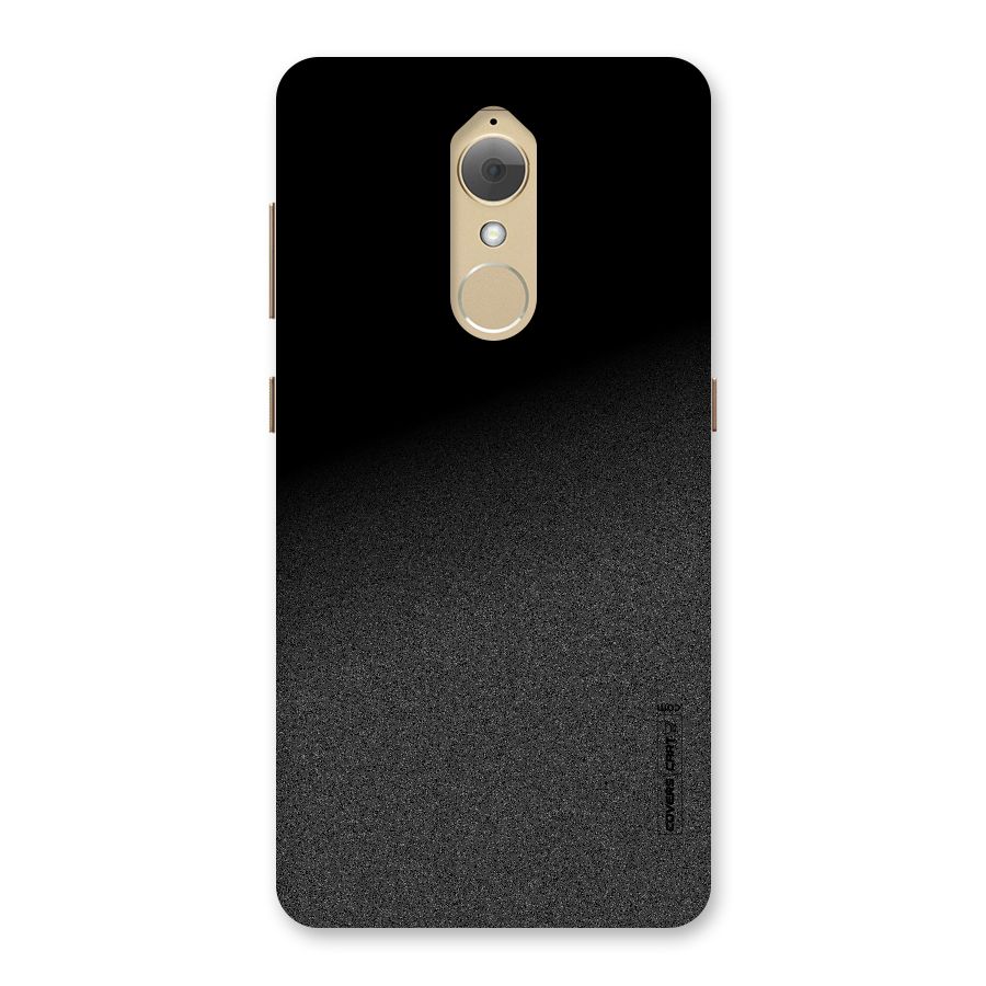 Black Grey Noise Fusion Back Case for Lenovo K8