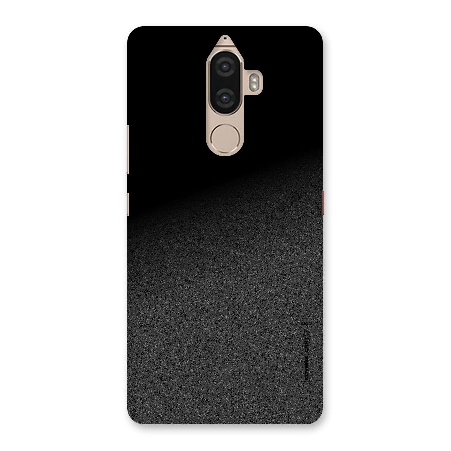 Black Grey Noise Fusion Back Case for Lenovo K8 Note