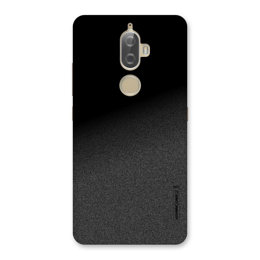 Black Grey Noise Fusion Back Case for Lenovo K8 Plus