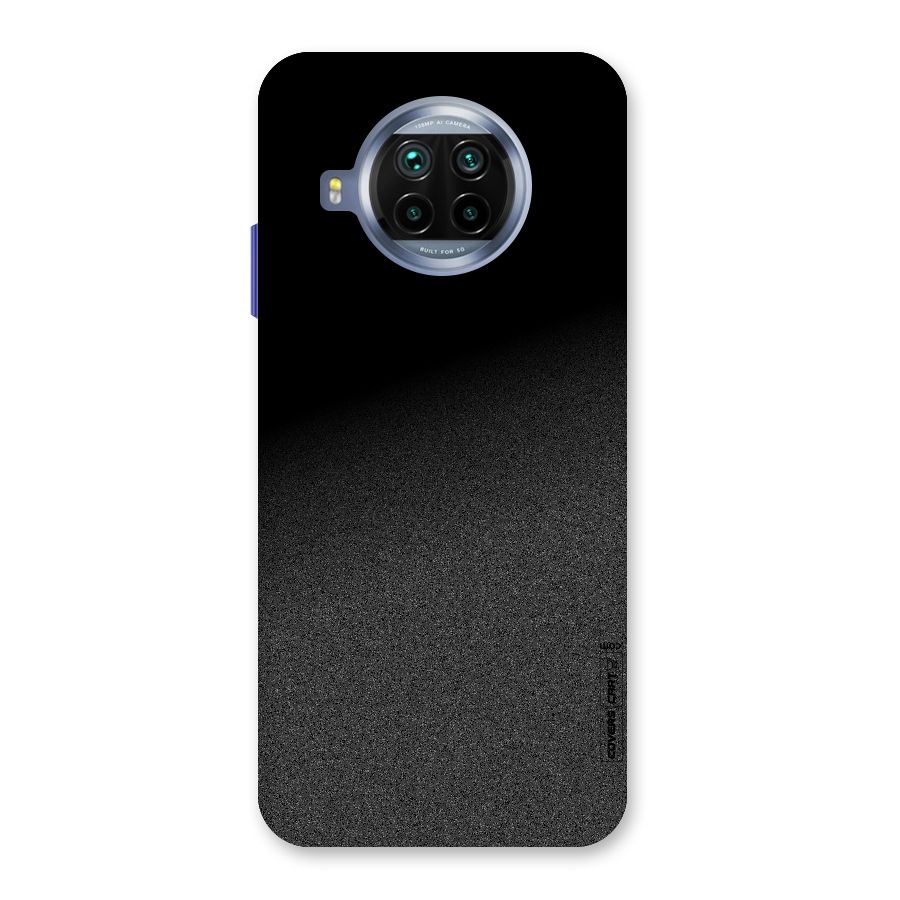 Black Grey Noise Fusion Back Case for Mi 10i
