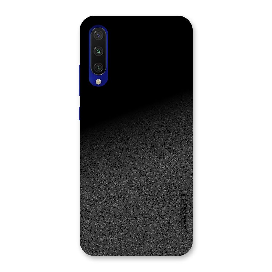 Black Grey Noise Fusion Back Case for Mi A3