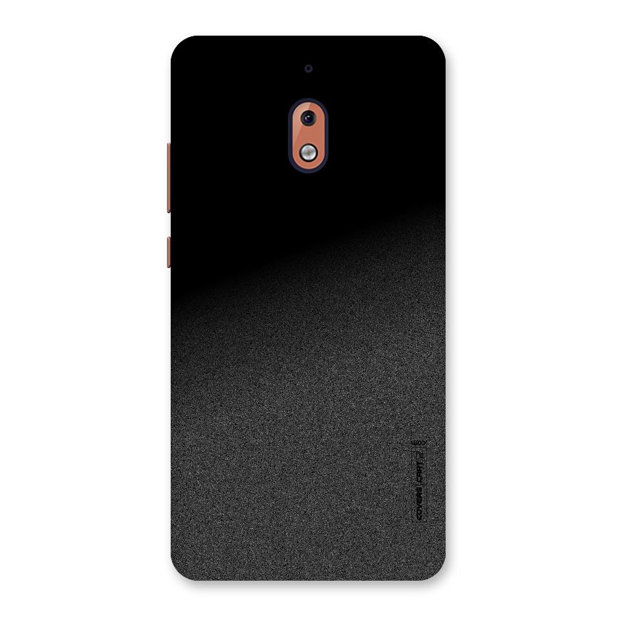Black Grey Noise Fusion Back Case for Nokia 2.1