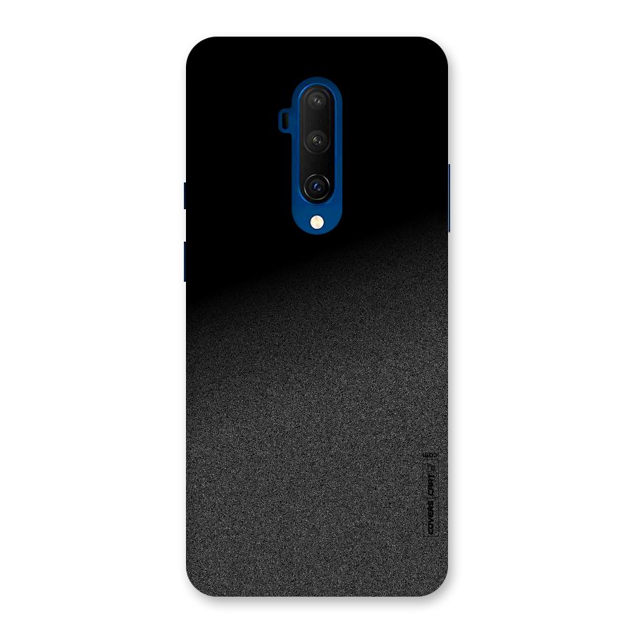 Black Grey Noise Fusion Back Case for OnePlus 7T Pro