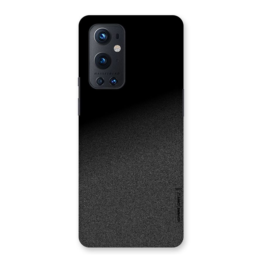 Black Grey Noise Fusion Back Case for OnePlus 9 Pro