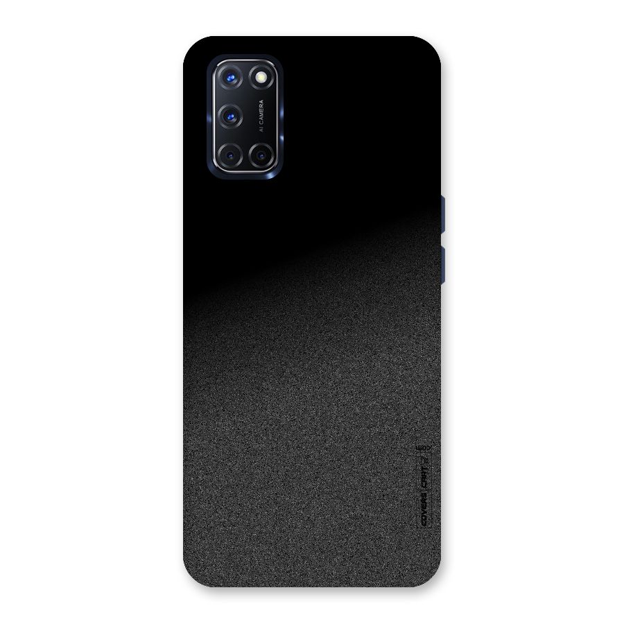 Black Grey Noise Fusion Back Case for Oppo A52