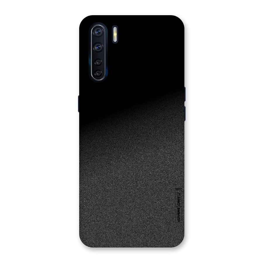 Black Grey Noise Fusion Back Case for Oppo F15