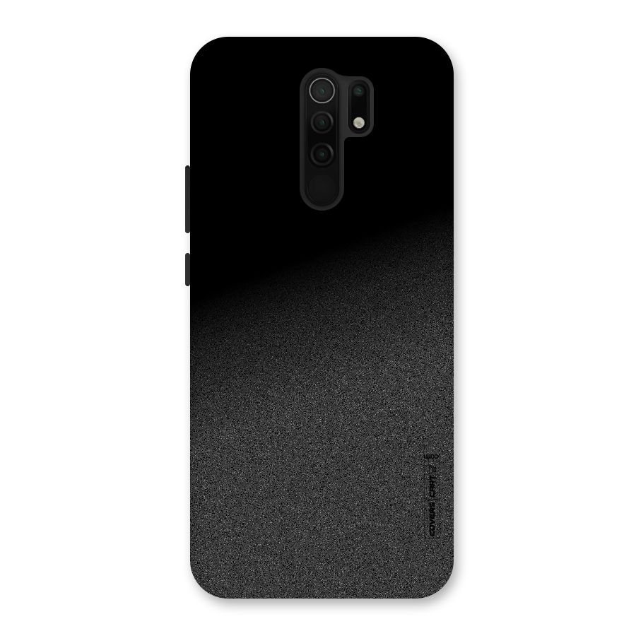 Black Grey Noise Fusion Back Case for Poco M2